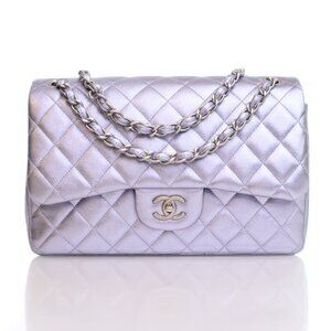 Chanel Jumbo Lambskin Classic Double Flap Bag